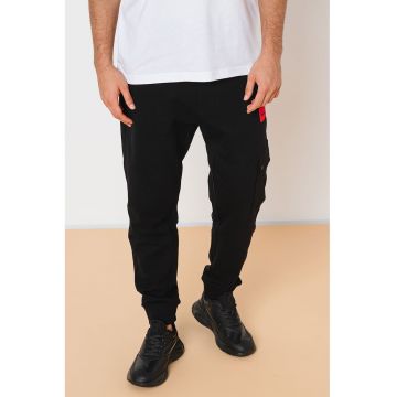 Pantaloni de trening cargo cu snur Dwellrom