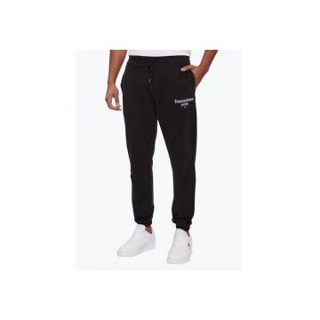 Pantaloni trening barbati Entry - DM0DM18935 - din bumbac - Negru