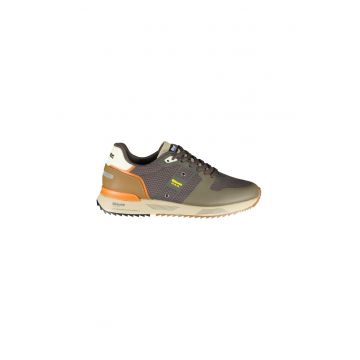 Sneakers barbati - 40% Poliester - 30% Piele naturala - 30% Poliuretan - Maro - 23190