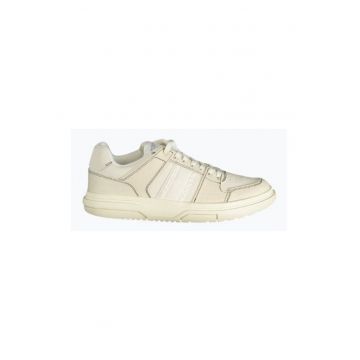 Sneakers barbati - The Brooklyn Mix Material - EM0EM01428 - Alb