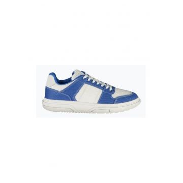 Sneakers barbati - The Brooklyn Mix Material - EM0EM01428 - Albastru