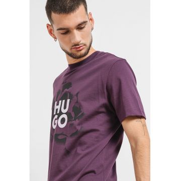 Tricou de bumbac cu imprimeu logo