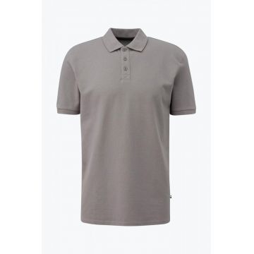 Tricou polo barbati din bumbac croiala Regular fit gri inchis