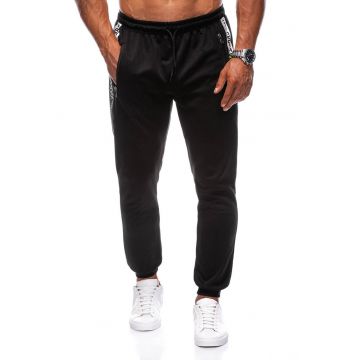 Pantaloni de trening cu buzunare cu fermoar