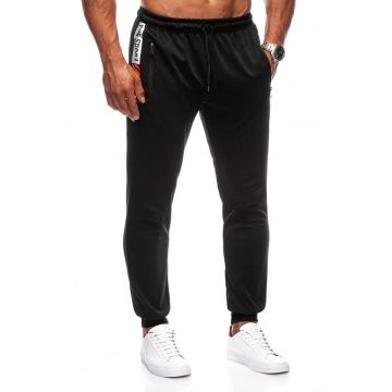 Pantaloni de trening cu buzunare cu fermoar