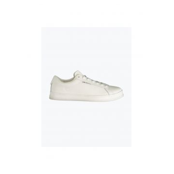 Sneakers barbati - Tjm Leather Low Cupsole - EM0EM01374 - Alb