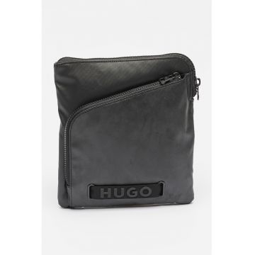 Geanta-plic crossbody cu logo