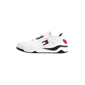 Pantofi sport de piele cu logo