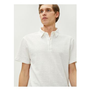 Tricou polo de bumbac