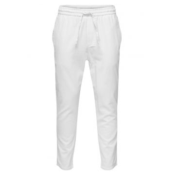 Pantaloni barbati - 301846895 - Alb - Bumbac