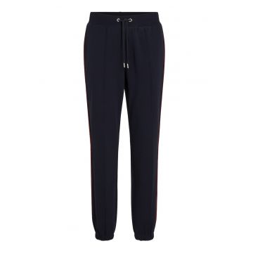 Pantaloni de trening din bumbac cu snur de ajustare in talie