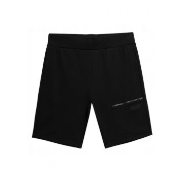 Pantaloni scurti de trening pentru barbati - Bumbac/Poliester - Negru22