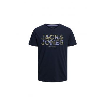 Tricou JACK &JONES James - 12235189-Navy Blazer 26408