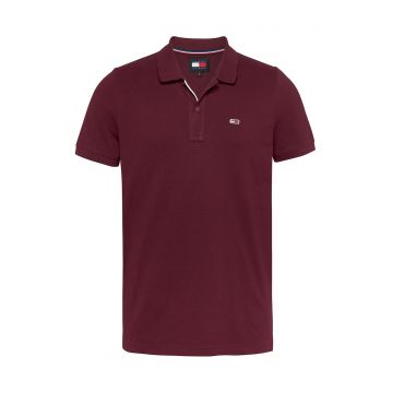 Tricou polo slim fit din bumbac