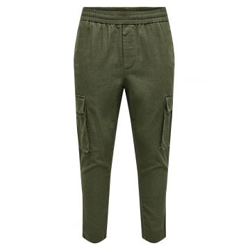 Pantaloni barbati - In/Bumbac - Verde