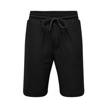 Pantaloni Scurti barbati -  301847199 - Poliester - Negru