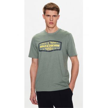 Tricou barbati - 302929023 - Bumbac - Verde