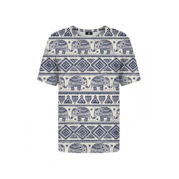 Tricou Elephants Pattern -