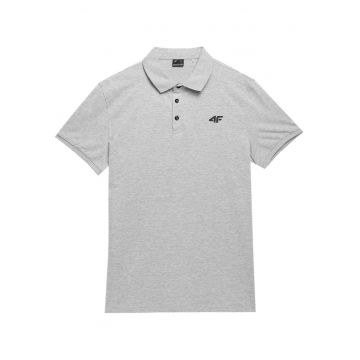 Tricou polo - Bumbac - Gri