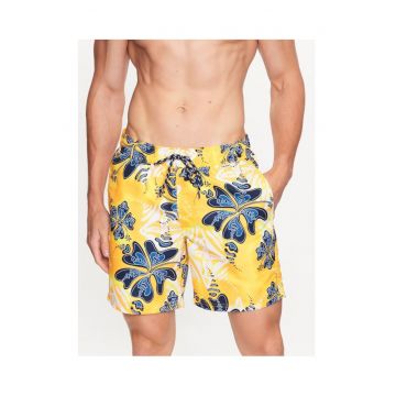 Short de baie barbati - 71743 - Poliester - Galben