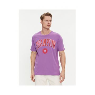 Tricou barbati - 303791070 - Violet - Bumbac