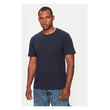 Tricou barbati - 76521 - Bumbac - Bleumarin