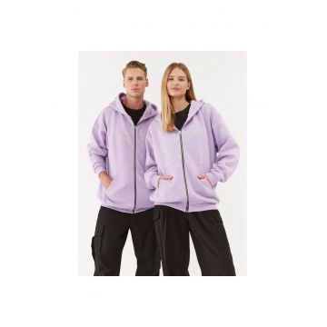 Bluza sport barbati - 493547 - Violet - Bumbac