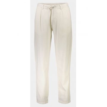 Pantaloni barbati - 303585235 - Alb - Bumbac