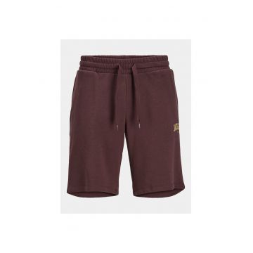 Pantaloni scurti sport barbati -  303275129 - Visiniu - Bumbac