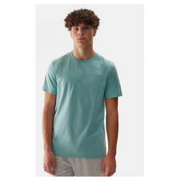 Tricou barbati - 22538 - Bumbac - Verde