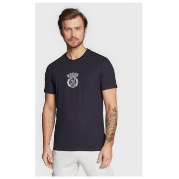 Tricou barbati - 81370 - Bleumarin - Bumbac