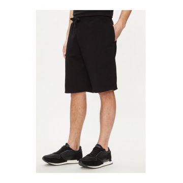 Pantaloni scurti barbati - 514730 - Negru - Bumbac