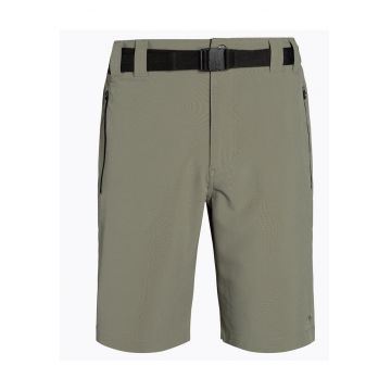 Pantaloni scurti de trekking - pentru barbati - bej - poliester/elastan -