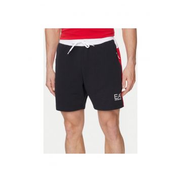 Pantaloni sport barbati - 536251 - Bleumarin - Bumbac