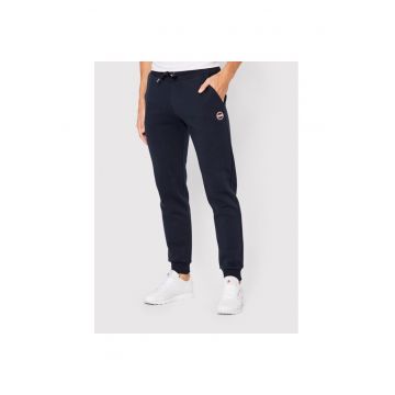 Pantaloni sport barbati - 863343 - Bleumarin - Bumbac