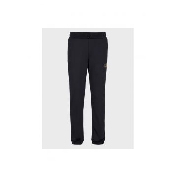 Pantaloni sport barbati - 87296 - Negru - Poliester