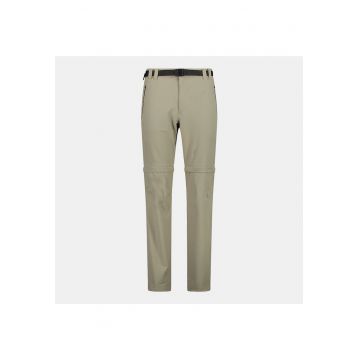 Pantaloni sport barbati drumetie poliester bej -