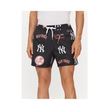 Short de baie barbati - 91261 - Poliester - Negru