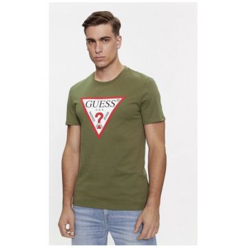 Tricou barbati - 376611 - Verde - Bumbac