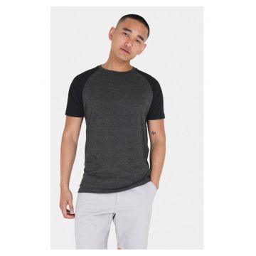 Tricou barbati - 76545 - Bumbac - Gri