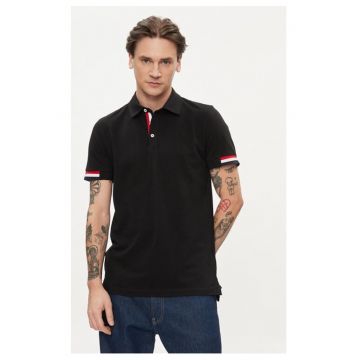 Tricou barbati - 889111 - Negru - Bumbac