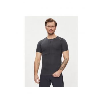 Tricou sport barbati - 442422 - Gri - Poliester