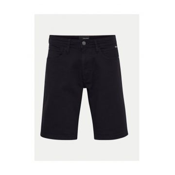 Pantaloni scurti barbati - 539870 - Negru - Bumbac