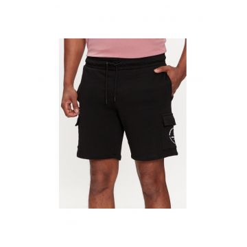 Pantaloni sport barbati - 313630 - Negru - Bumbac -