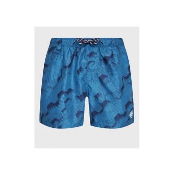 Short de baie barbati - 7687 - Poliester - Bleumarin