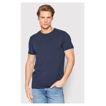 Tricou barbati - 15701 - Bumbac - Bleumarin