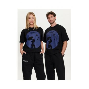 Tricou barbati - 71625 - Bumbac - Negru