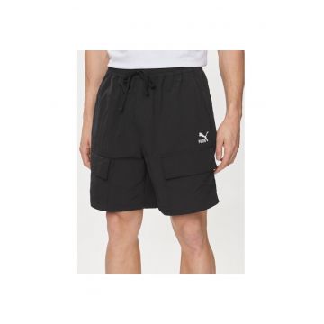 Pantaloni sport barbati - 324827 - Negru - Nylon