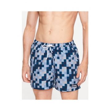 Short de baie barbati - 79366 - Poliester - Bleumarin