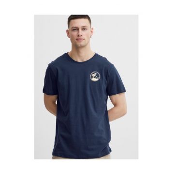 Tricou barbati - 63465 - Bumbac - Bleumarin